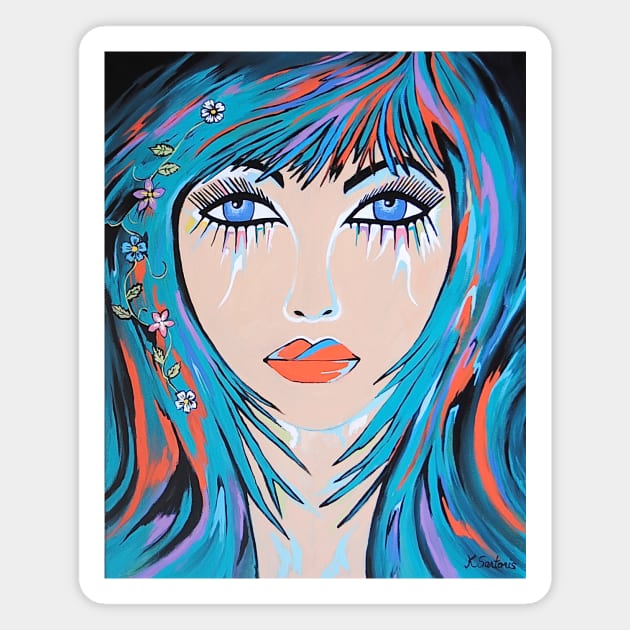 PRETTY Woman Zahara Magnet by SartorisArt1